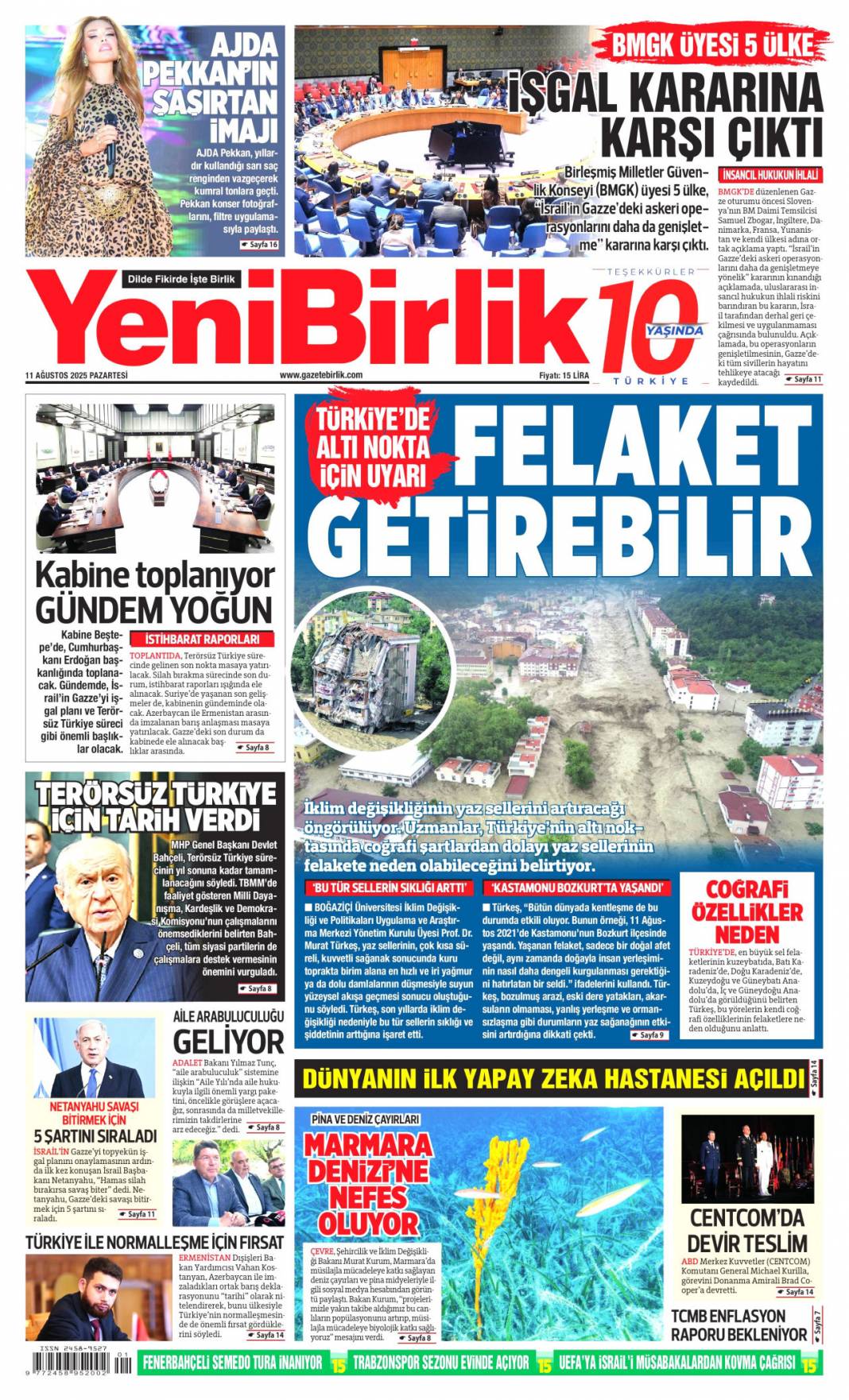 Marmara ve Ege 6.1 ile sallandı! 16 bina yıkıldı 1 can kaybı 29 yaralı: 11 Ağustos gazete manşetleri. 19