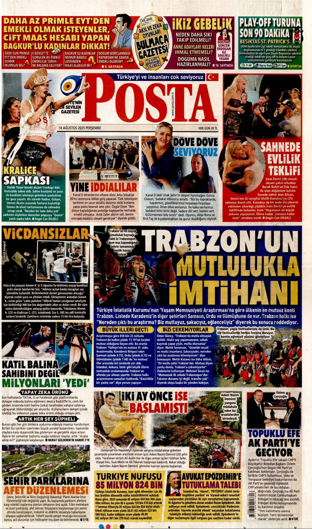 Kurnazlığı bırak YPG! Acil adım atmazlarsa operasyon an meselesi: 14 Ağustos gazete manşetleri 22