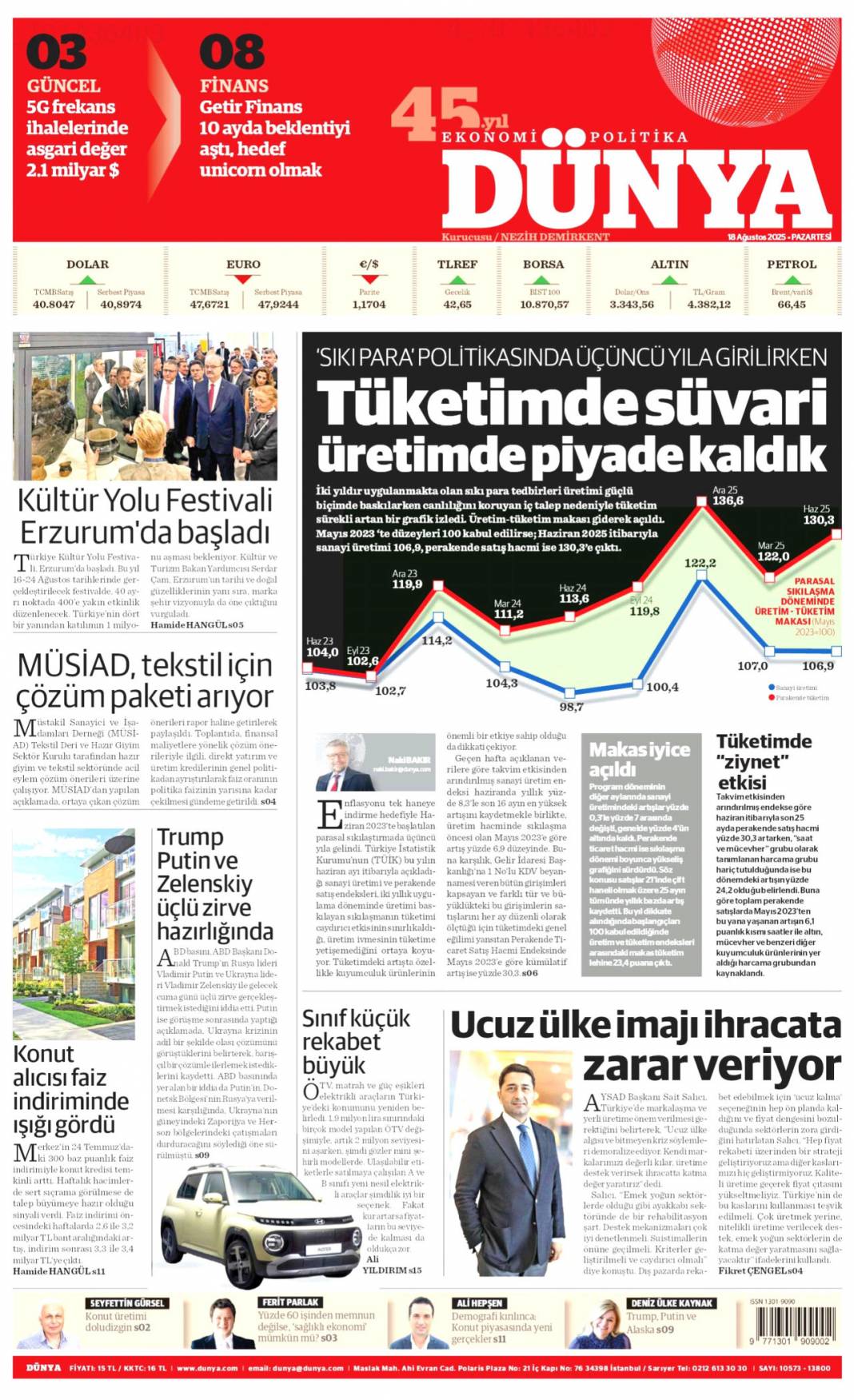 CHP'de kırmızı alrm! Özgür Özel zor durumda: 18 Ağustos 2025 gazete manşetleri 22