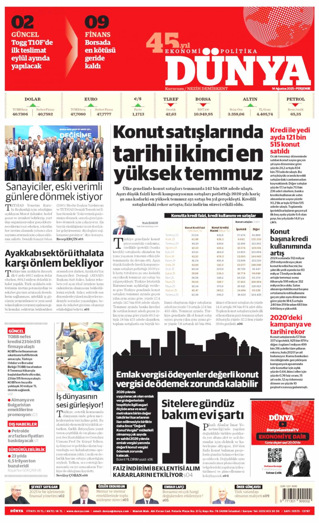 Kurnazlığı bırak YPG! Acil adım atmazlarsa operasyon an meselesi: 14 Ağustos gazete manşetleri 23