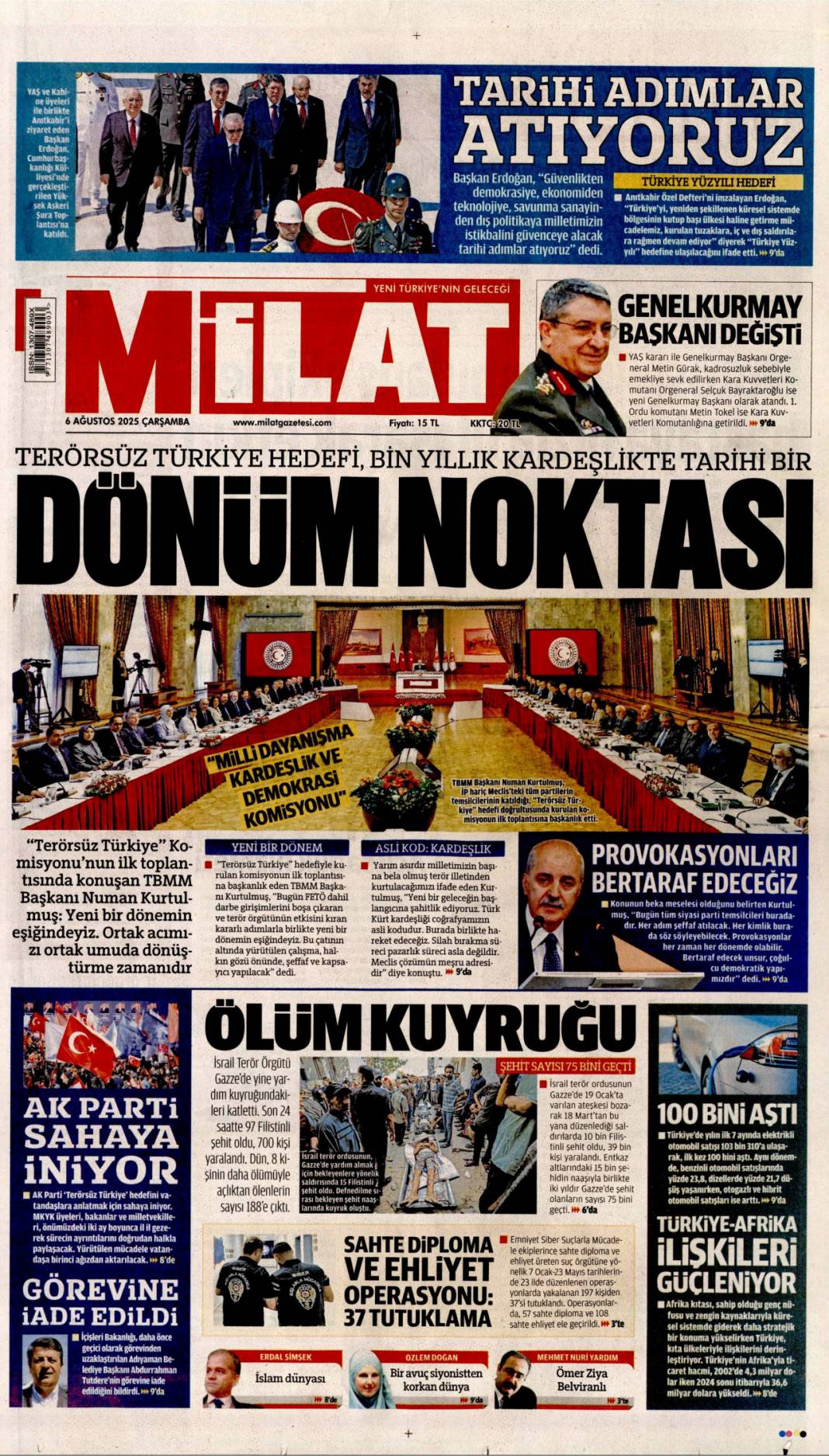 Her uçuşta 10 bin dolar! Toplanan paralar özel jetlerle Avrupa'ya taşınıyordu: 6 Ağustos gazete manşetleri 24