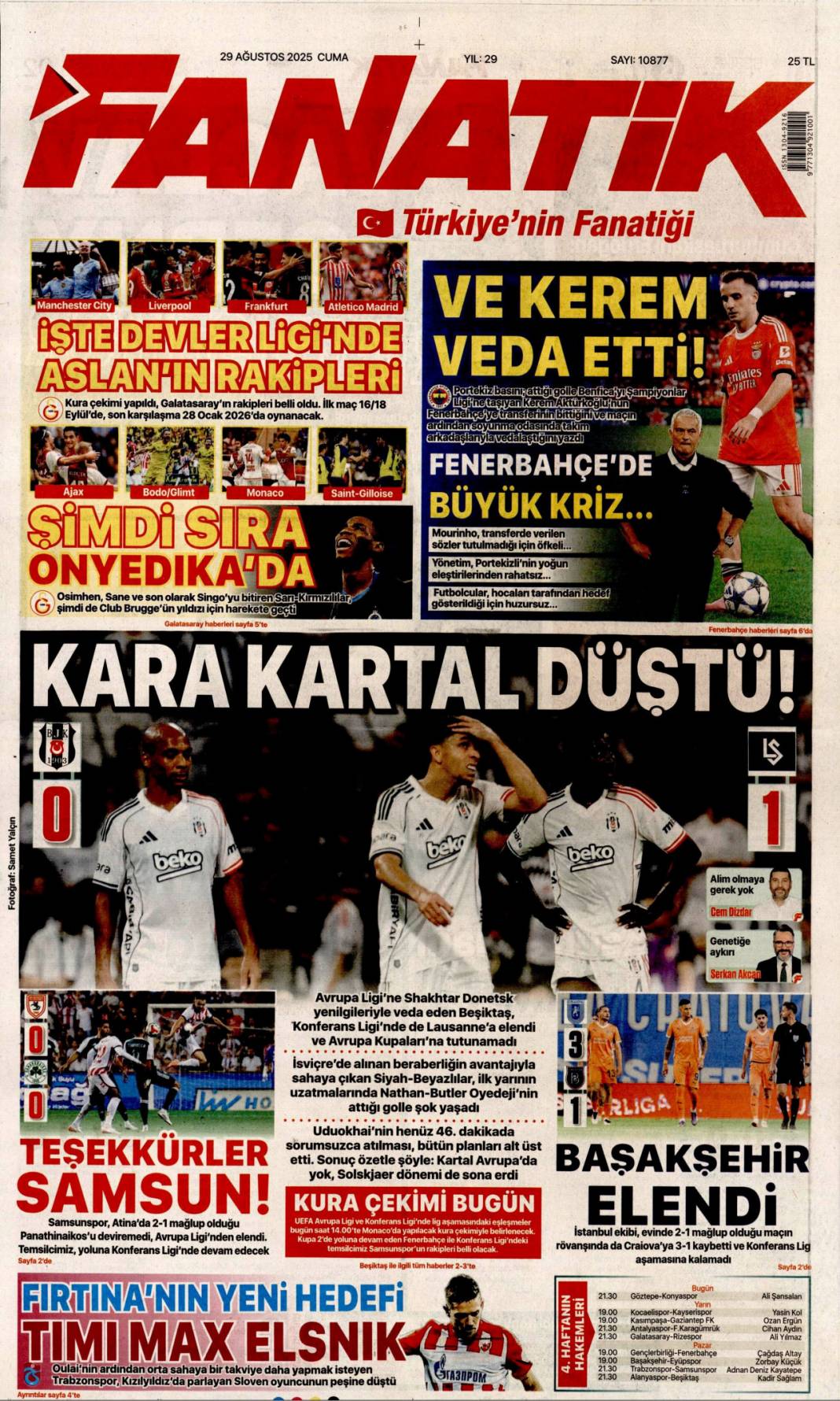 Su yok konser var! İzmirli hizmet bekliyor: 29 Ağustos 2025 gazete manşetleri 25