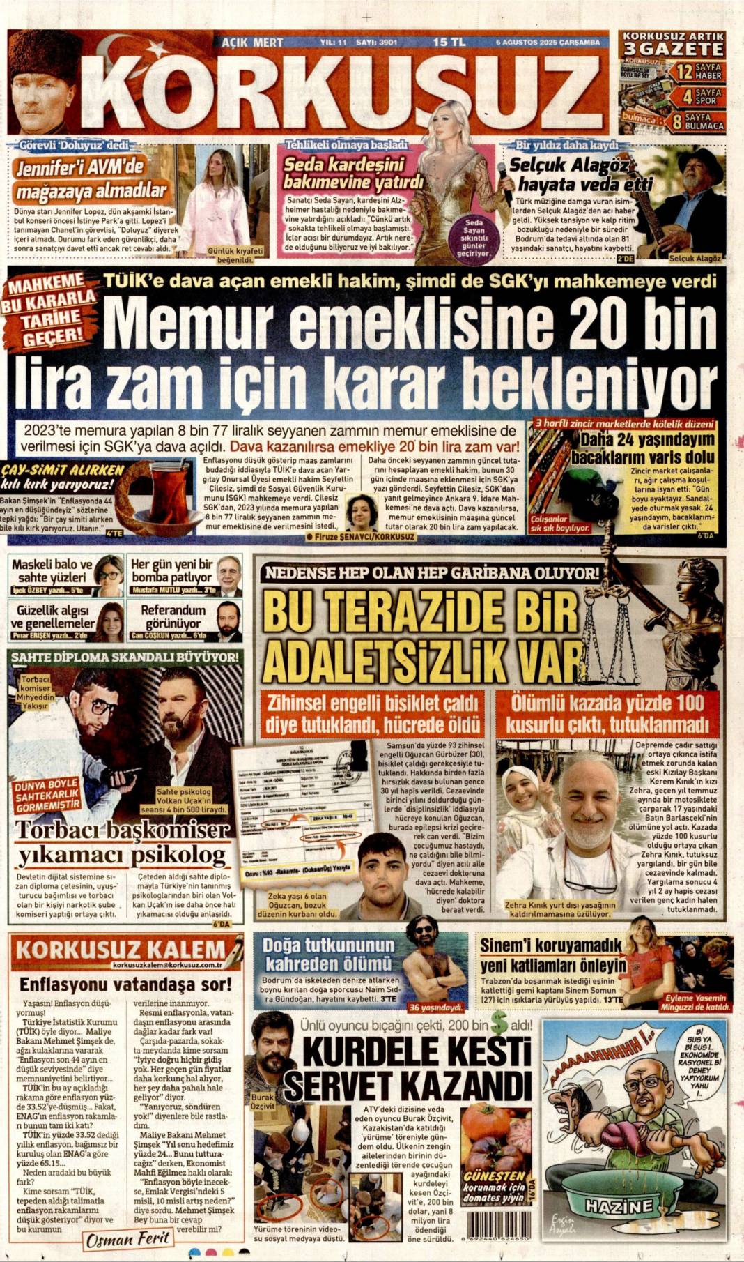 Her uçuşta 10 bin dolar! Toplanan paralar özel jetlerle Avrupa'ya taşınıyordu: 6 Ağustos gazete manşetleri 4