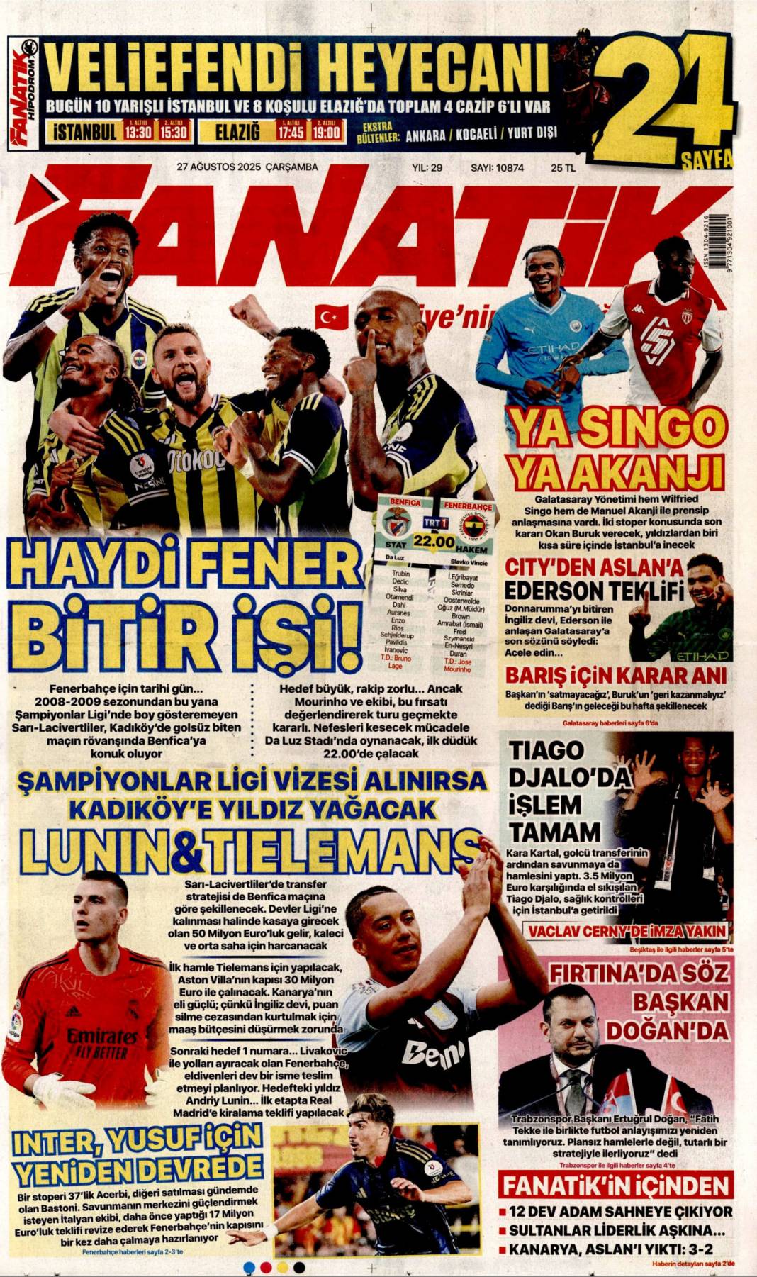 Terörist YPG ve destekçilerine Malazgirt'ten kılıçlı mesaj: 27 Ağustos 2025 gazete manşetleri 26