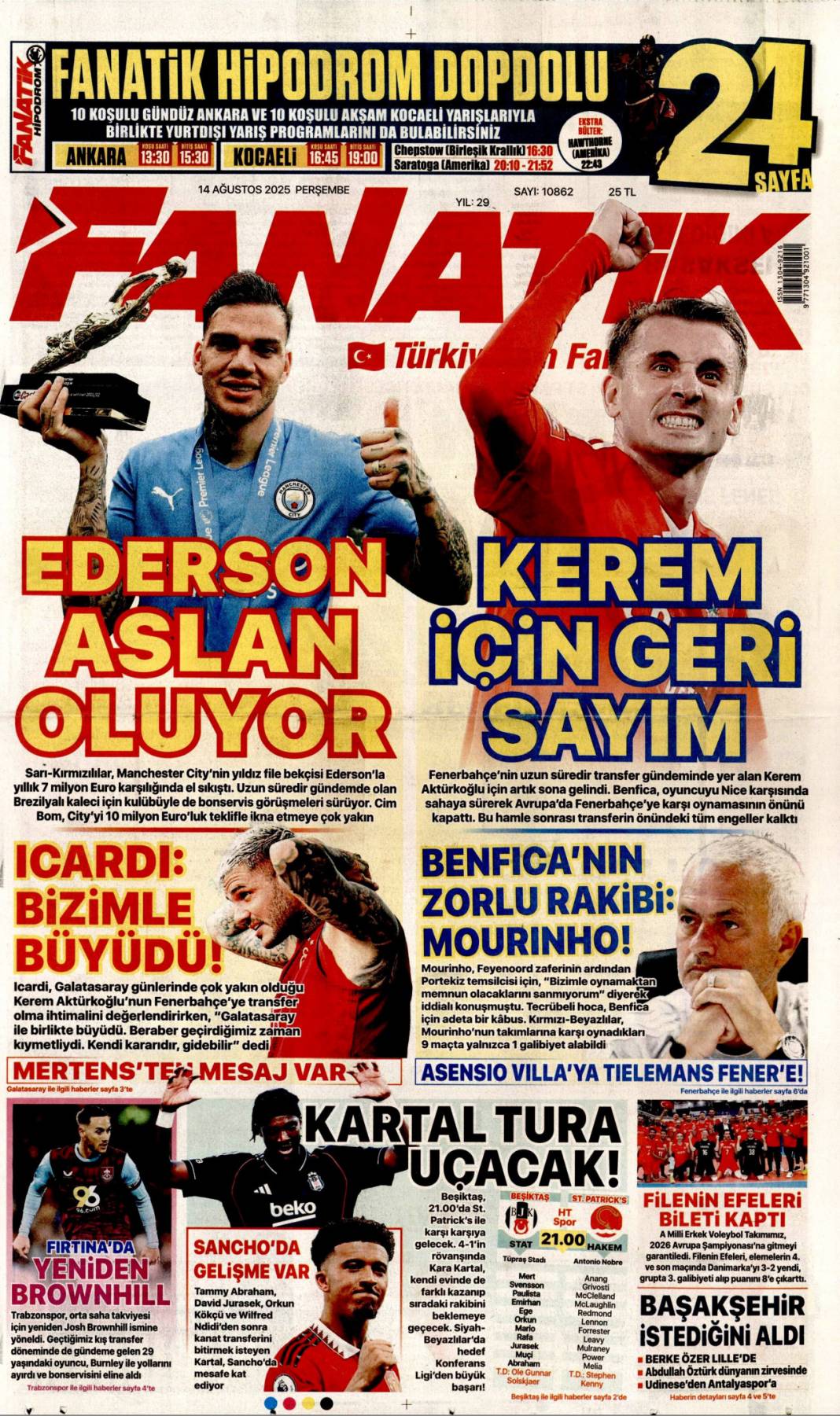 Kurnazlığı bırak YPG! Acil adım atmazlarsa operasyon an meselesi: 14 Ağustos gazete manşetleri 27