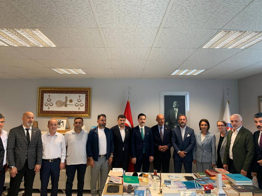 Milli Birlik ve Dayanışma Heyeti’nden AHİSİAD’a Ziyaret 1
