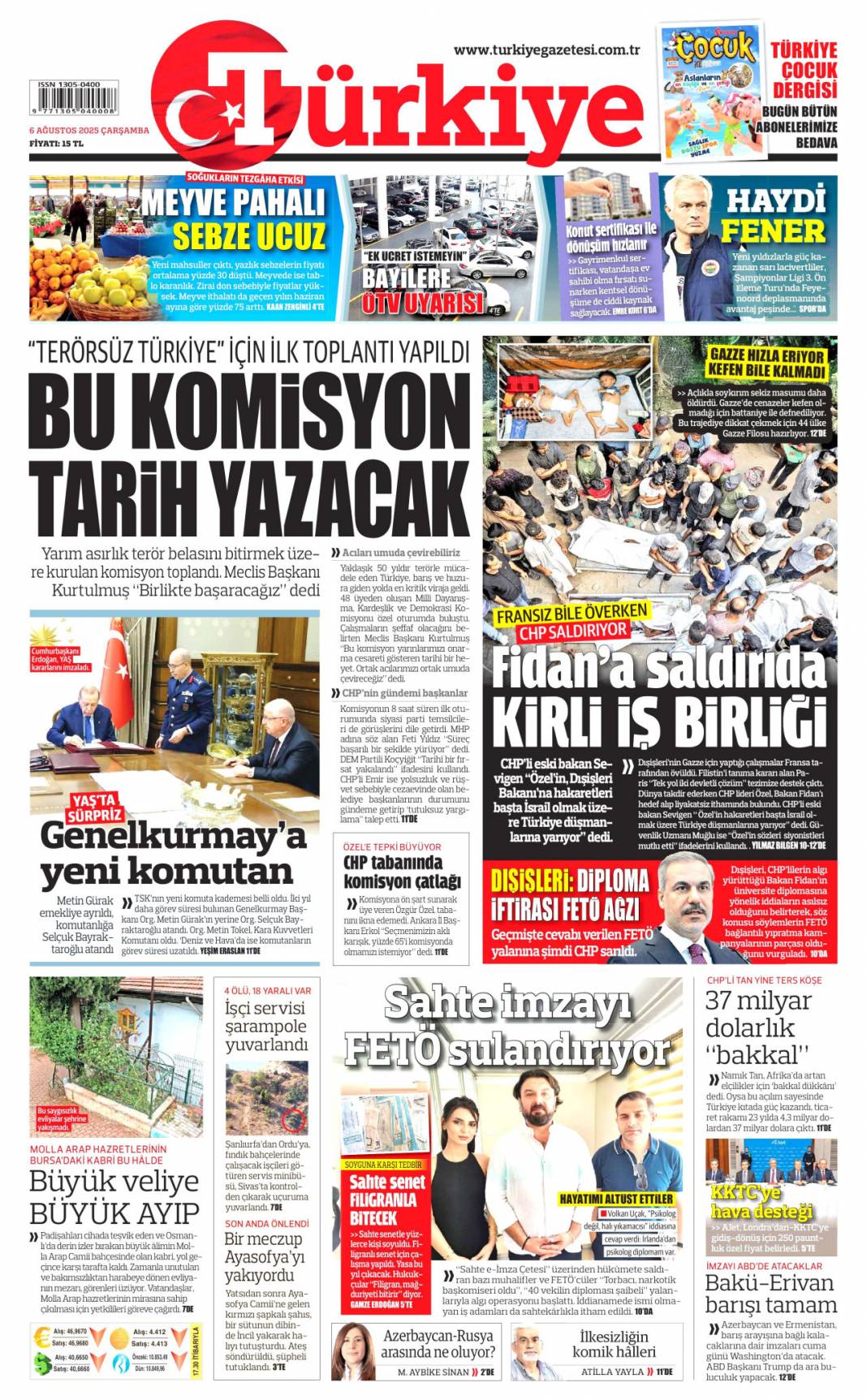 Her uçuşta 10 bin dolar! Toplanan paralar özel jetlerle Avrupa'ya taşınıyordu: 6 Ağustos gazete manşetleri 8