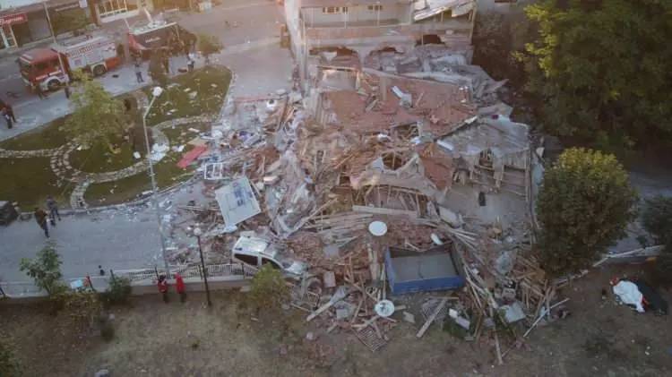 Depreminin boyutları hava aydınlanınca ortaya çıktı! 6.1 Balıkesir depremin yıkıcı görüntüleri 6