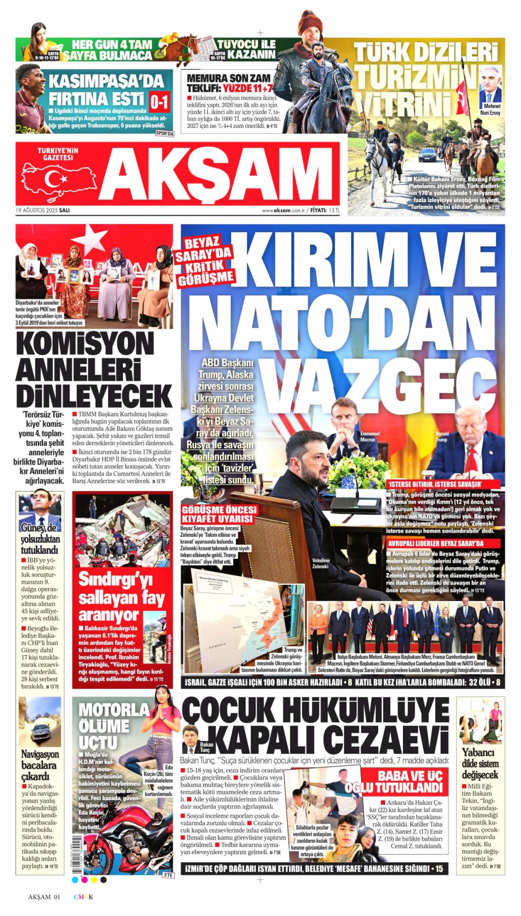 Kuşadası rantı deşifre oldu: 19 Ağustos 2025 Salı gazete manşetleri... 6