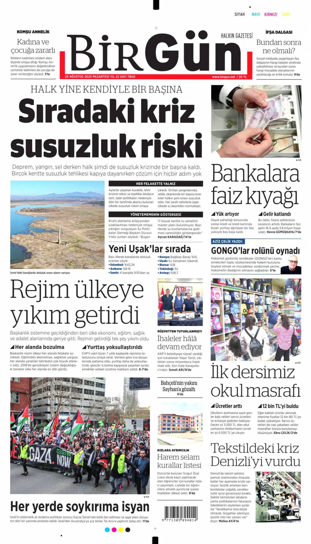 Mavi vatan gururu: 25 Ağustos 2025 Pazartesi güncel gazete manşetleri... 4