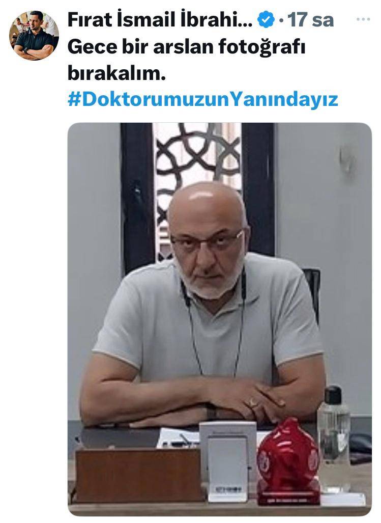 Hastasını muayene etmeyen doktor Hasan Hüseyin Uysal'a destek mesajı yağıyor: Doktorumuzun yanındayız 1
