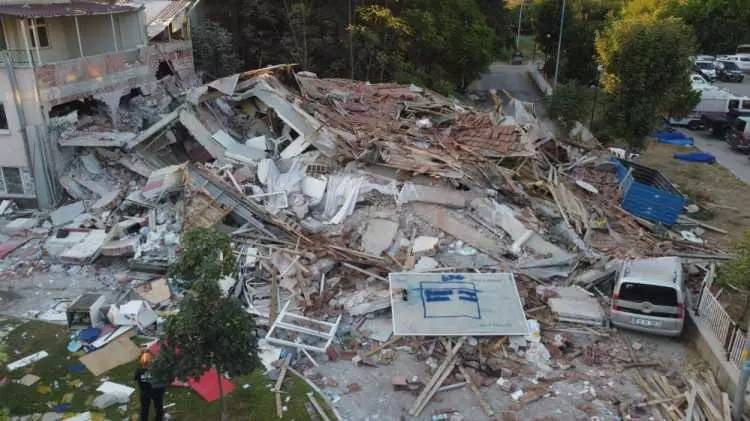 Depreminin boyutları hava aydınlanınca ortaya çıktı! 6.1 Balıkesir depremin yıkıcı görüntüleri 2