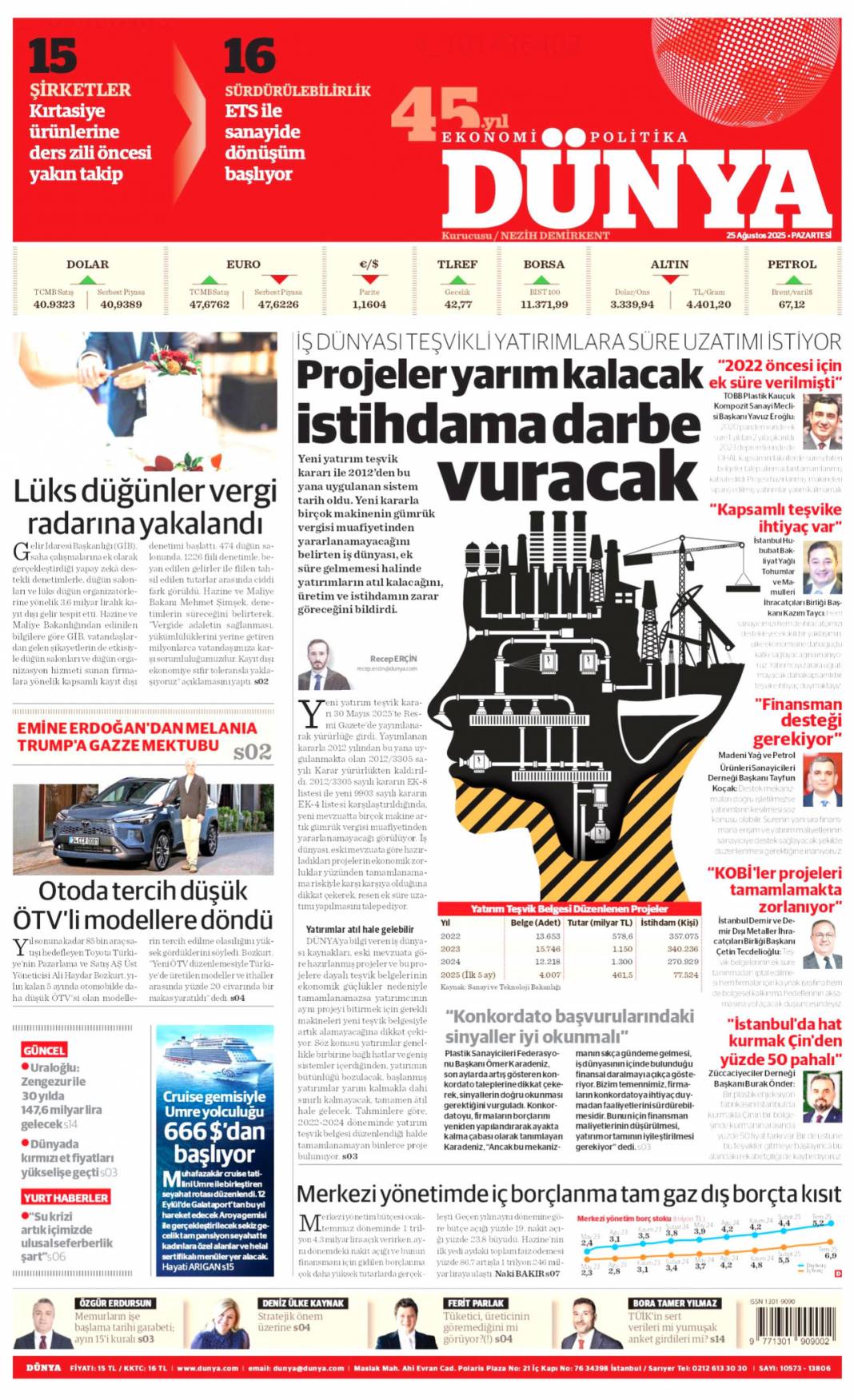 Mavi vatan gururu: 25 Ağustos 2025 Pazartesi güncel gazete manşetleri... 9