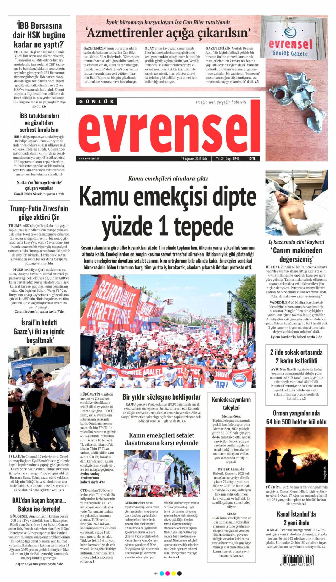 Kuşadası rantı deşifre oldu: 19 Ağustos 2025 Salı gazete manşetleri... 10