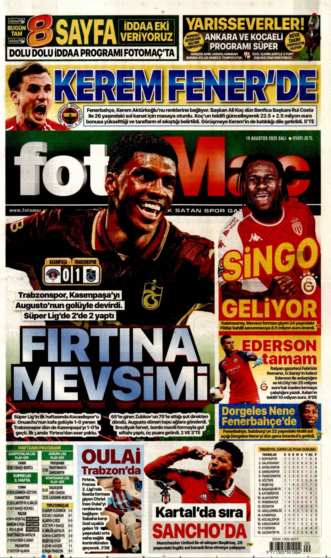 Kuşadası rantı deşifre oldu: 19 Ağustos 2025 Salı gazete manşetleri... 24