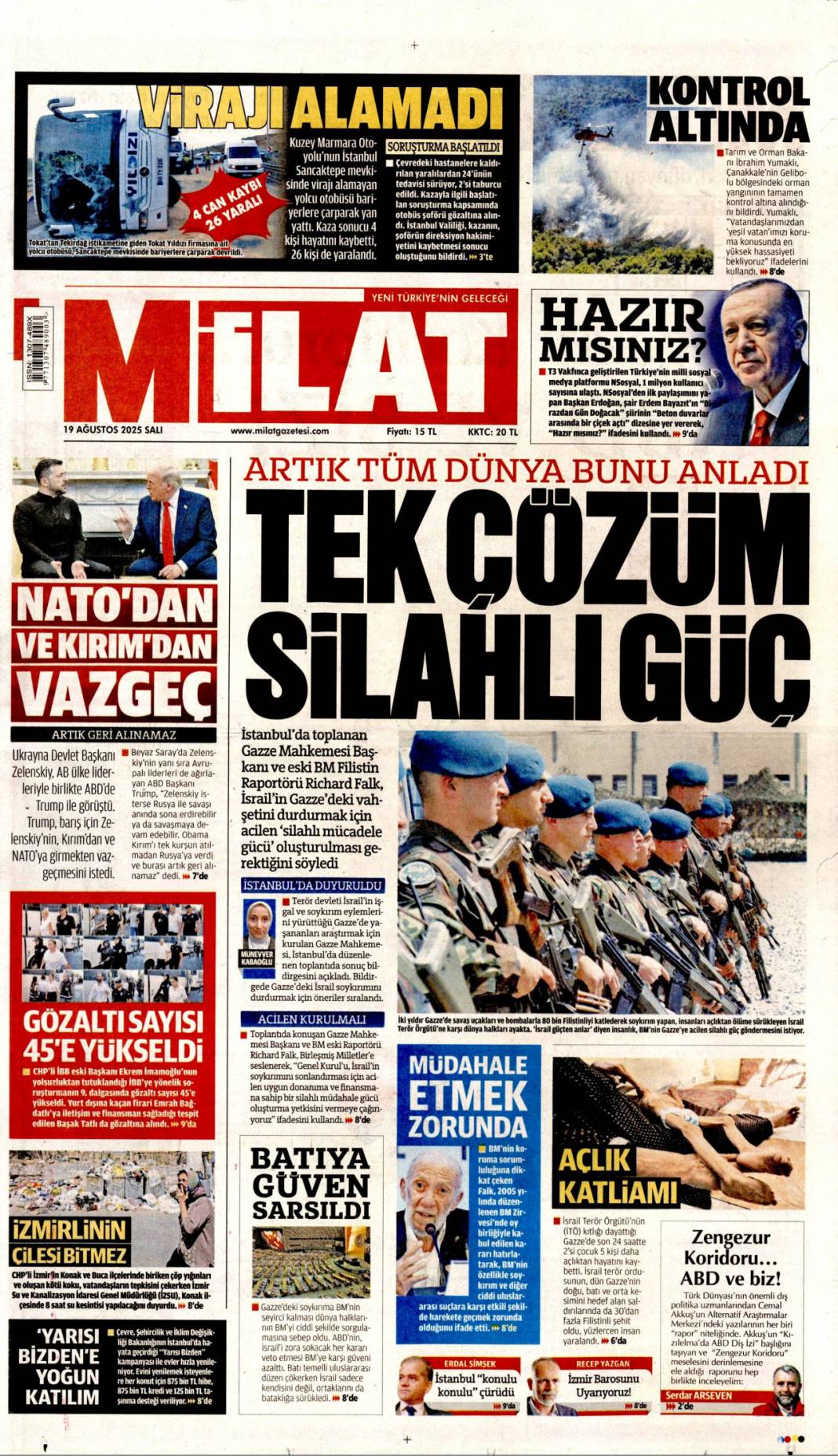 Kuşadası rantı deşifre oldu: 19 Ağustos 2025 Salı gazete manşetleri... 13