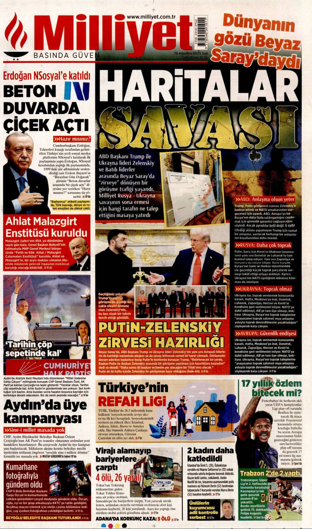 Kuşadası rantı deşifre oldu: 19 Ağustos 2025 Salı gazete manşetleri... 2