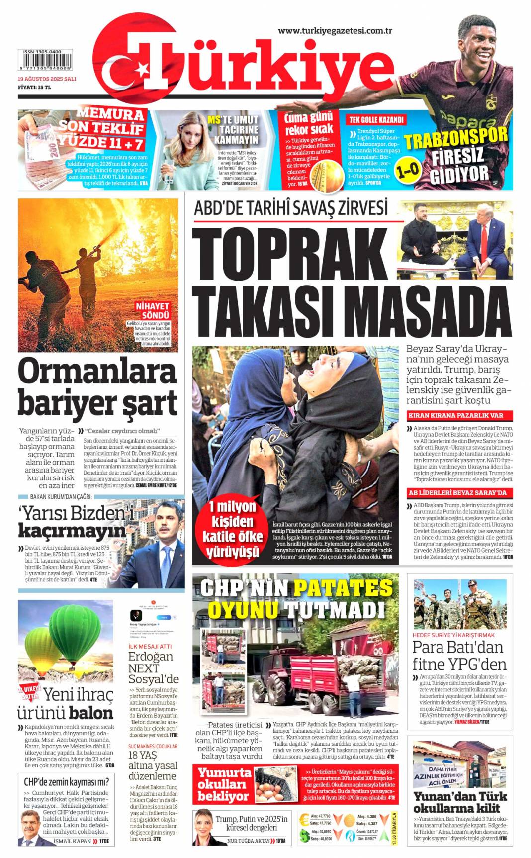 Kuşadası rantı deşifre oldu: 19 Ağustos 2025 Salı gazete manşetleri... 4