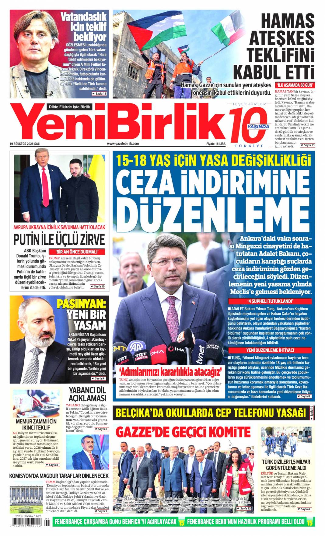 Kuşadası rantı deşifre oldu: 19 Ağustos 2025 Salı gazete manşetleri... 22
