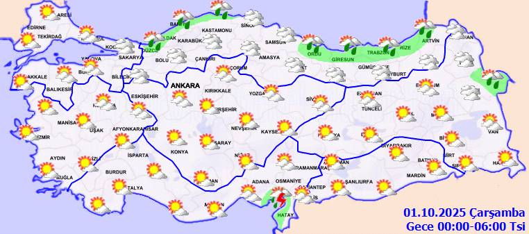 Meteorolojiden uyarı üstüne uyarı: O bölgelerde kuvvetli olması bekleniyor! Bugün hava nasıl, Salı günü hava nasıl olacak? 5