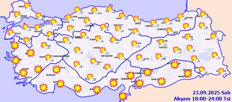 Meteoroloji açıkladı: Yazdan kalma günler ne kadar sürecek? Bugün hava nasıl, Salı günü hava nasıl olacak? 2