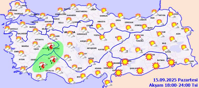 Meteoroloji son tahminlerini yayınladı: Bugün hava nasıl olacak, Pazartesi hava nasıl? 9