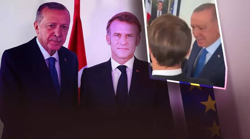 Erdoğan Macron'a esprili laf soktu: "İyi olduğu da oluyormuş" 2