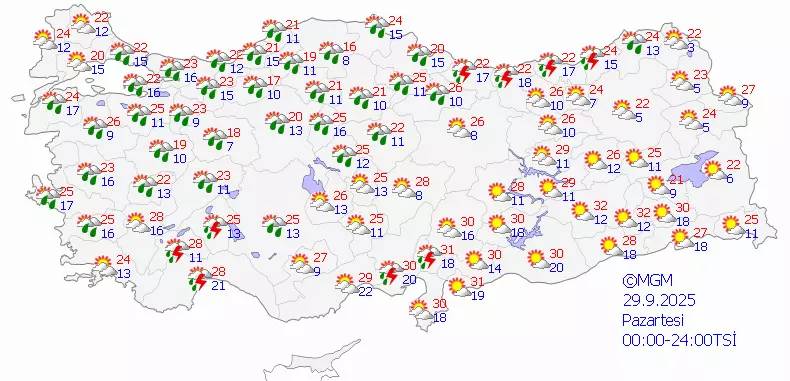 Meteorolojiden sarı kod: Kış kapıda, 13 ile kuvvetli yağış geliyor! 4