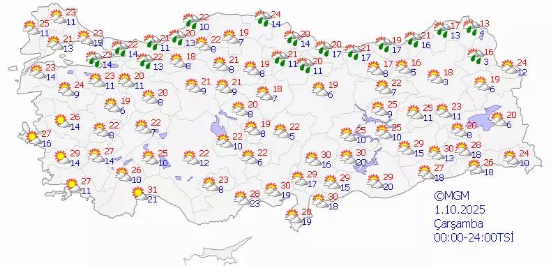 Meteorolojiden sarı kod: Kış kapıda, 13 ile kuvvetli yağış geliyor! 6