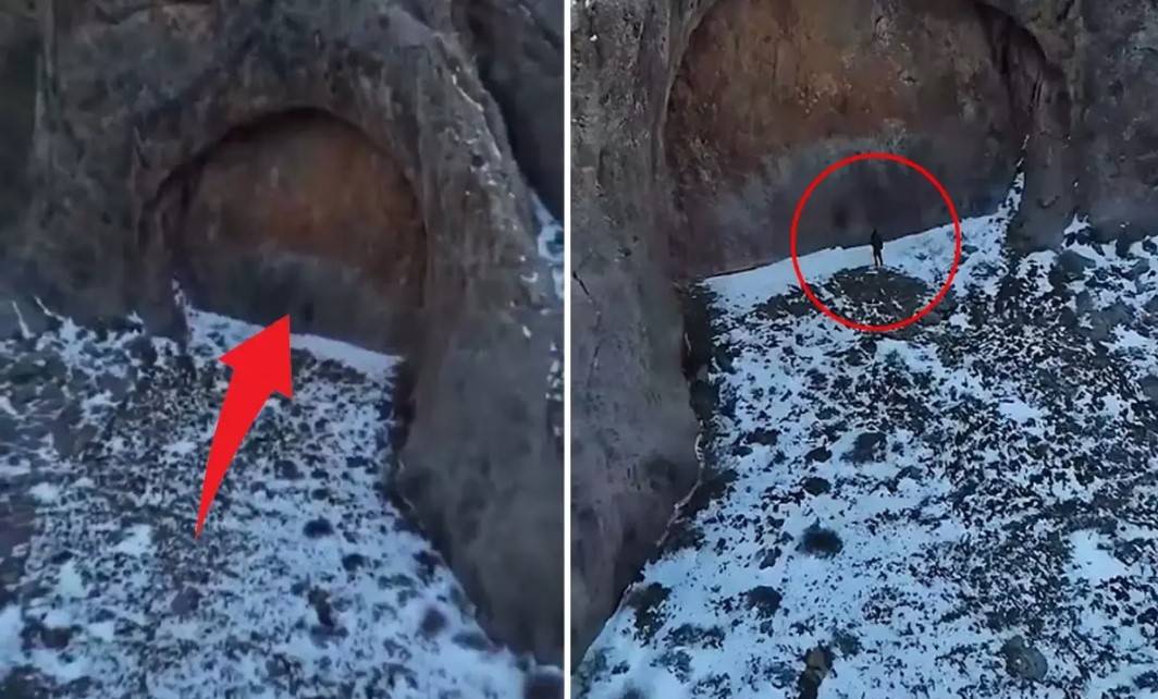 Dünya bu kapıyı konuşuyor: Bu bir doğa oyunumu yoksa dünyanın sonunu gösteren bir işaret mi? 7