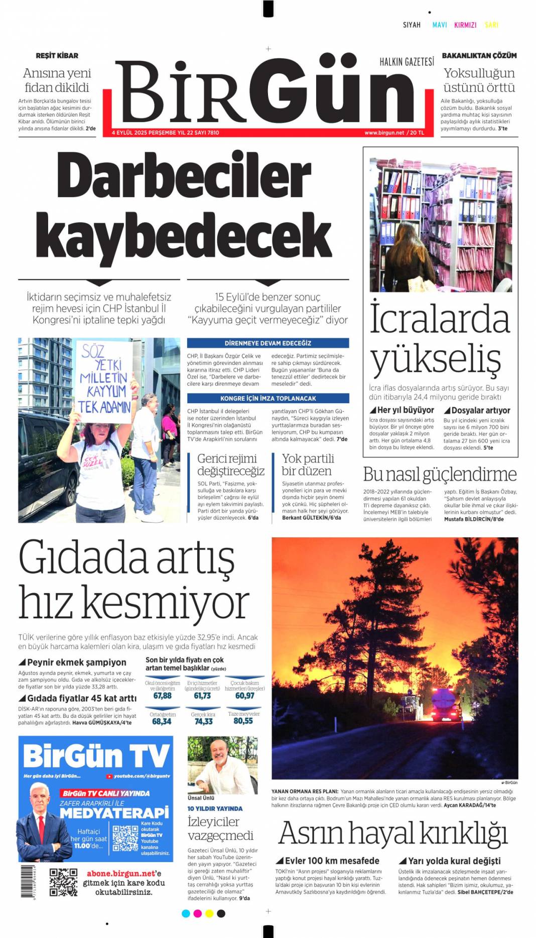 CHP'li başkandan bankamatikçi itiraf: 4 Eylül 2025 Perşembe güncel gazete manşetleri... 7