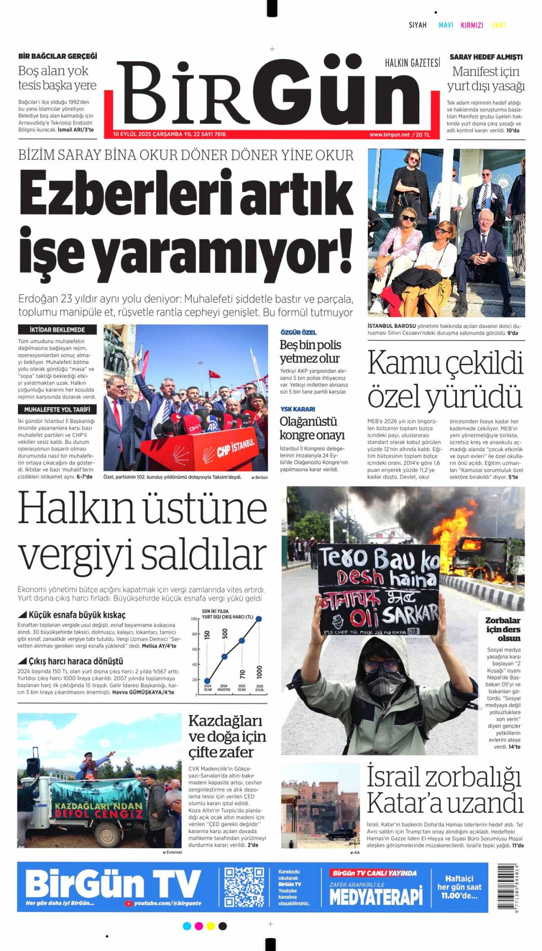 Suç işleyen çocuk cezasını çekecek: 10 Eylül 2025 Çarşamba, güncel gazete manşetleri 4