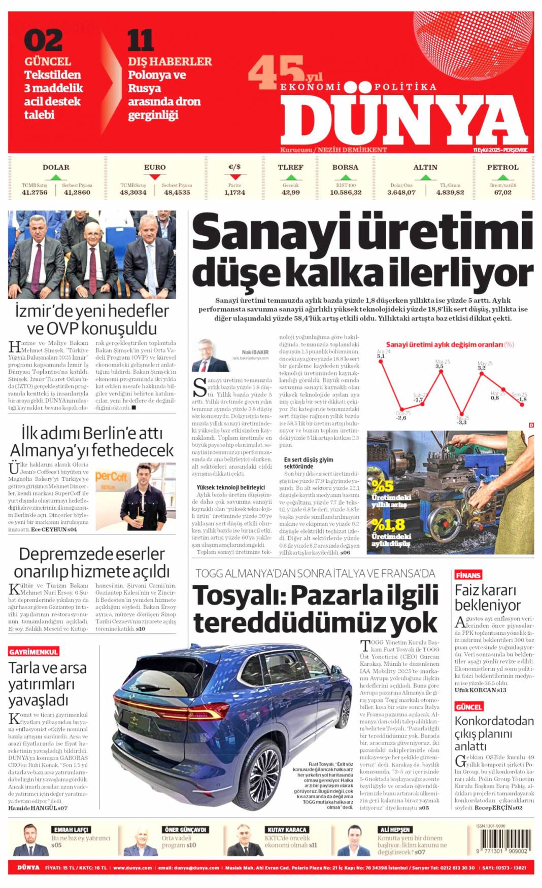 Katmerli yolsuzluk: 11 Eylül 2025 Perşembe güncel gazete manşetleri 24