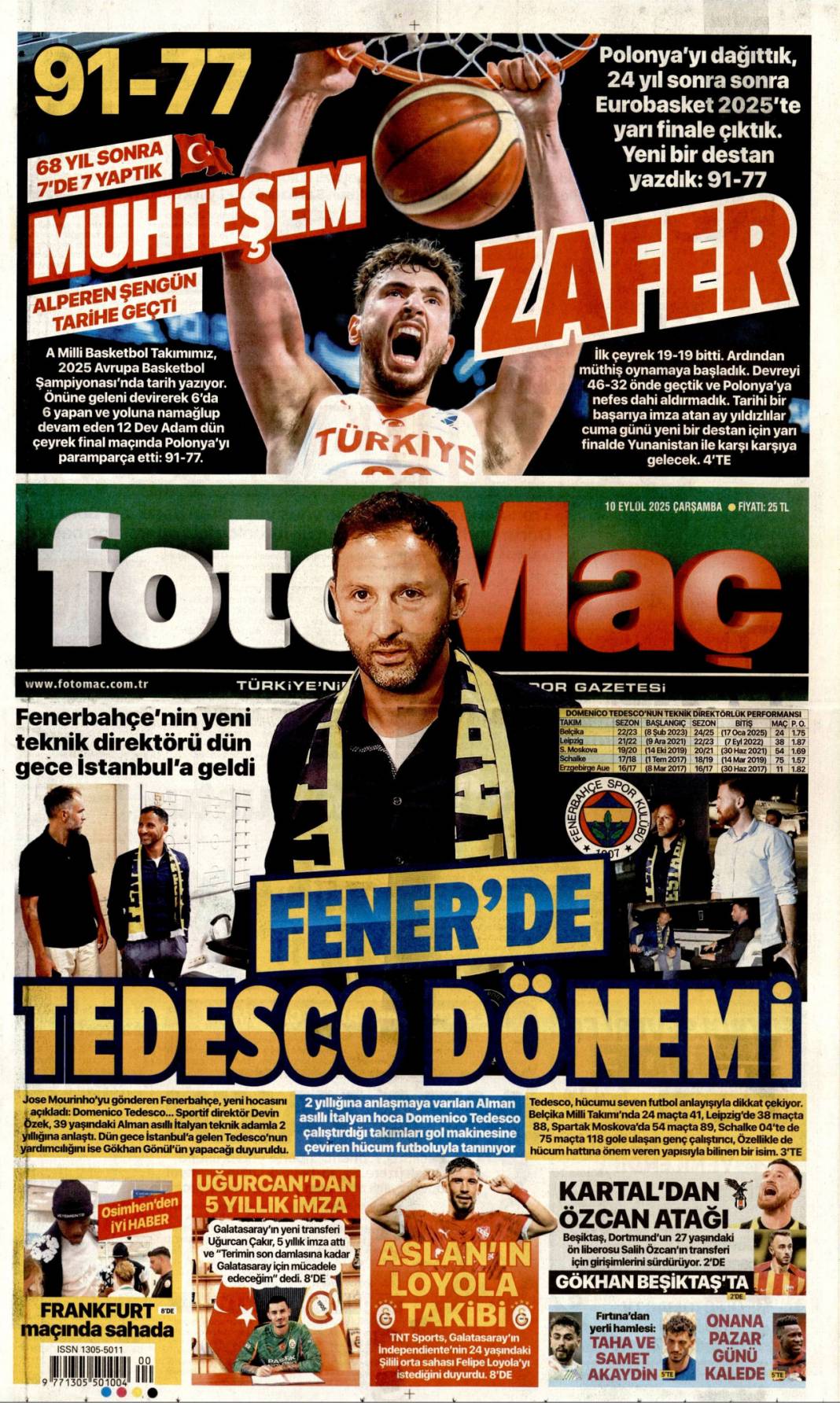 Suç işleyen çocuk cezasını çekecek: 10 Eylül 2025 Çarşamba, güncel gazete manşetleri 21