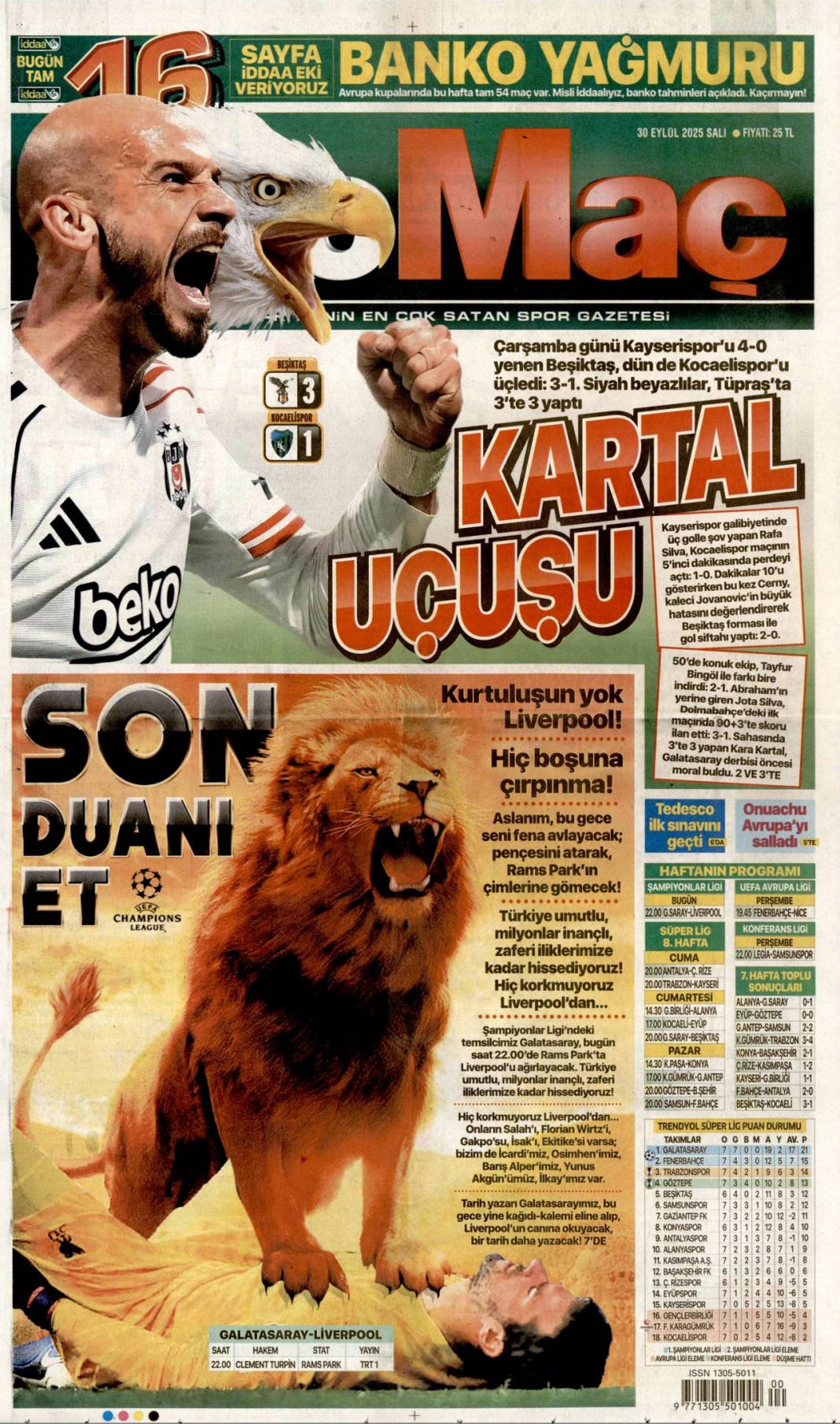 500 bin sosyal konut müjdesi: 30 Eylül 2025 Salı, merak edilen güncel gazete manşetleri 25