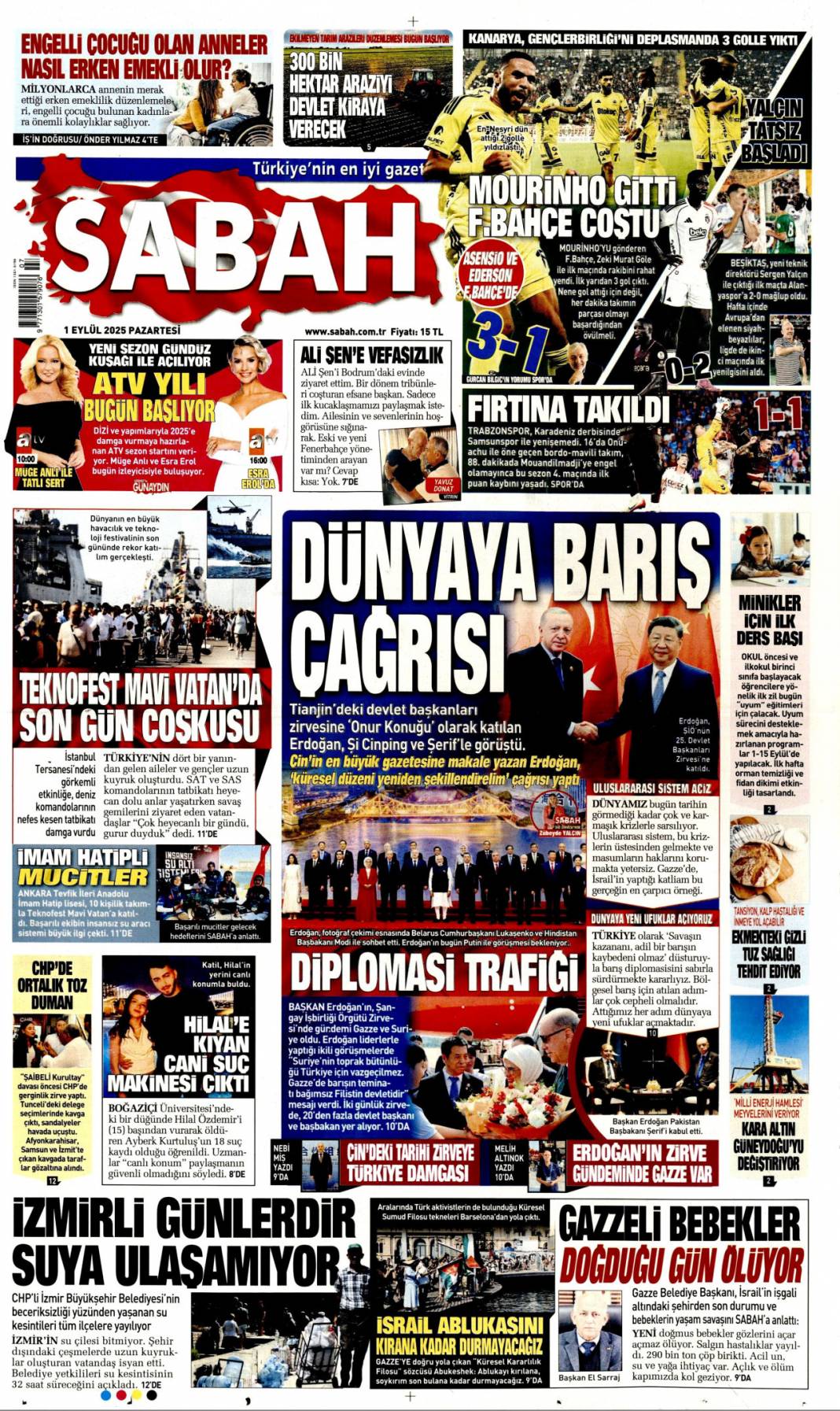 Tabancayla nasıl girdi? 1 Eylül 2025 Pazartesi gazete manşetleri 4