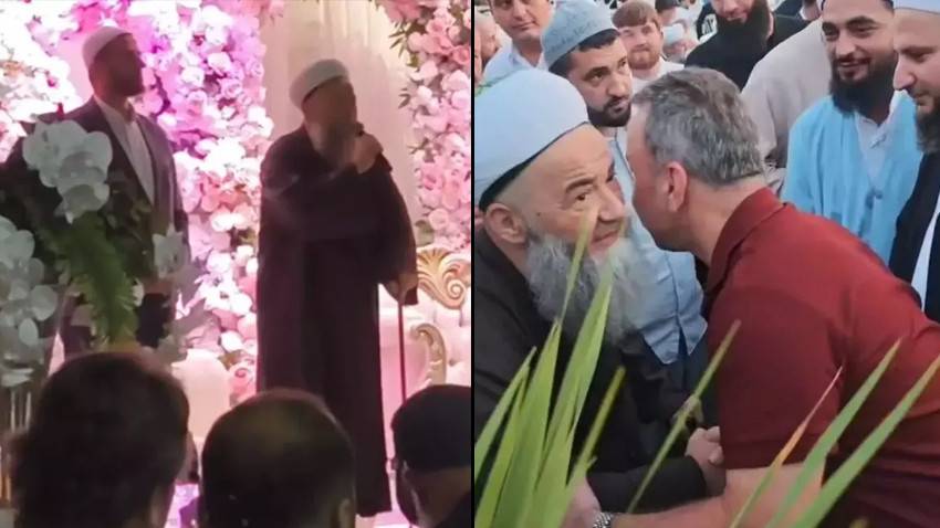 Cübbeli Ahmet hoca oğlu Ömer Faruk Ünlü'yü evlendirdi! Düğünden dikkat çek ayrıntı ve kareler 1