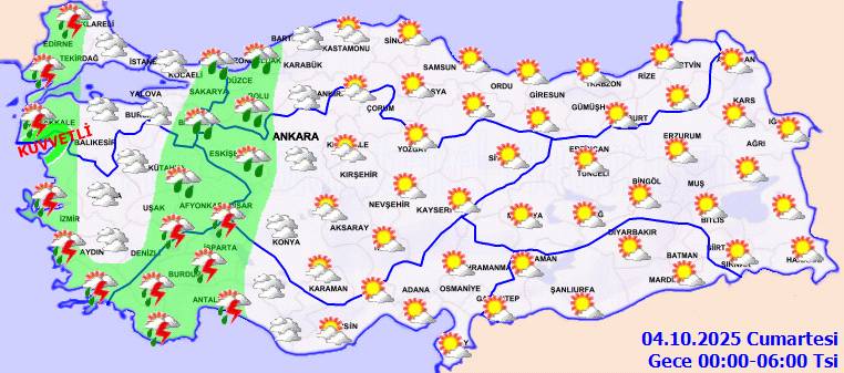 Meteorolojiden uyarılar peş peşe geldi: O bölgelerde şiddeti artacak! Bugün hava nasıl, Cuma günü hava nasıl olacak? 5
