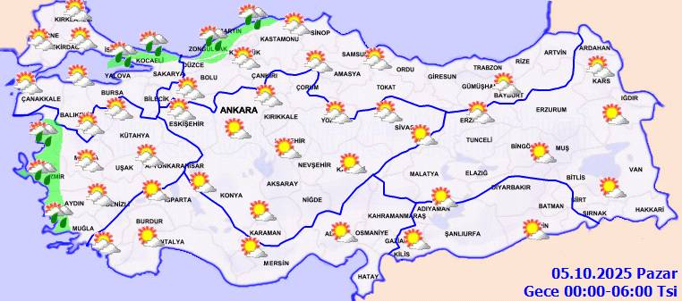 Meteorolojiden uyarı: Hafta sonu plan yapmayın, o bölgelerde etkili olacak! Bugün hava nasıl, Cumartesi hava nasıl olacak? 3