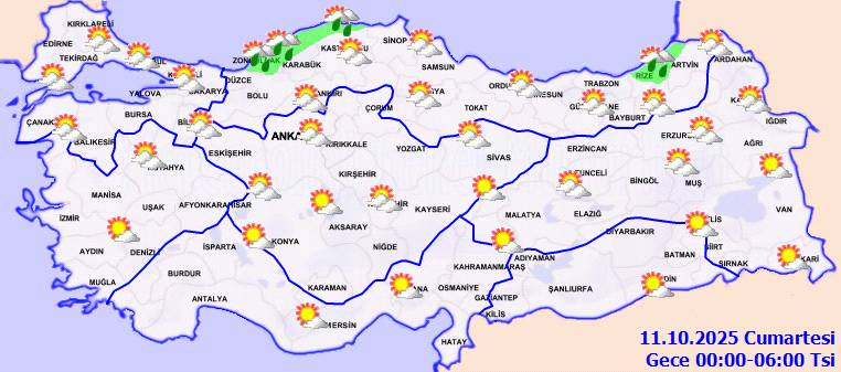 Meteoroloji açıkladı: Sıcaklıklar o bölgelerde artıyor, yazdan kalma günler geliyor! Bugün hava nasıl, Cuma günü hava nasıl olacak? 3