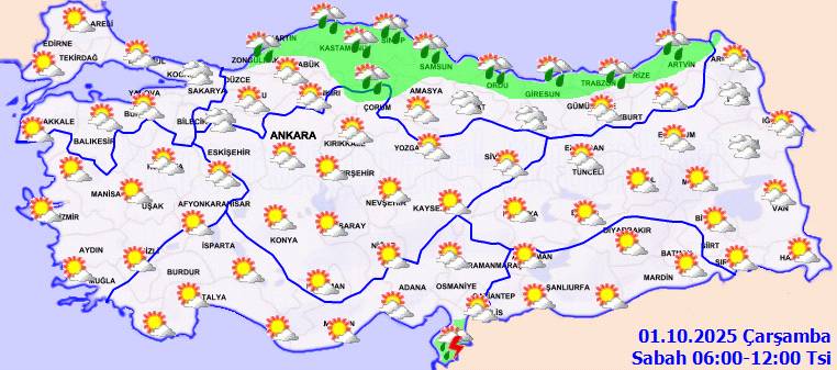 Şemsiyenizi yanınızdan ayırmayın! Sağanak yağış geliyor: Bugün hava nasıl, Çarşamba günü hava nasıl olacak? 6