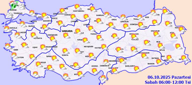 Meteoroloji uyardı: Yeni soğuk hava dalgası geliyor! Bugün hava nasıl, Pazartesi hava nasıl olacak? 5