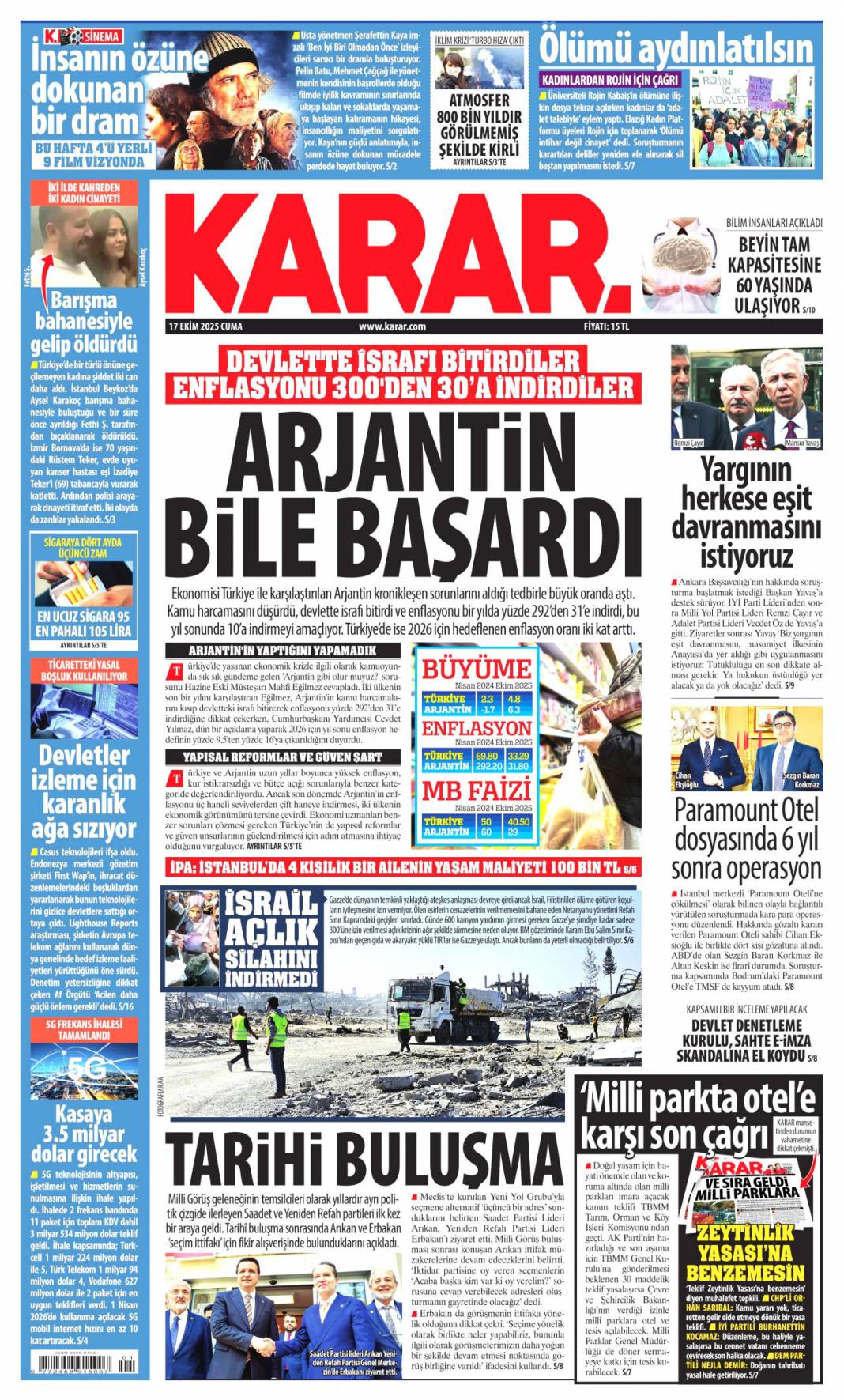 Dünyanın nadir gücü Türkiye! 694 milyon ton rezerv keşfedildi: 17 Ekim 2025 gazete manşetleri 10