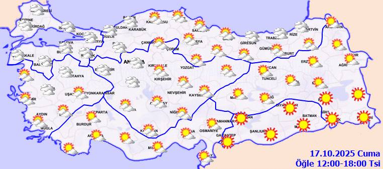 Yazdan kalma günler geliyor! Bugün hava nasıl, cuma günü hava nasıl olacak? 6