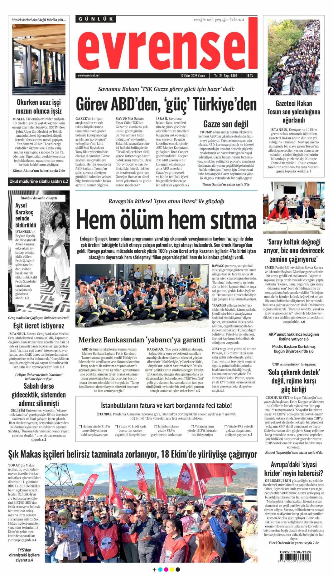 Dünyanın nadir gücü Türkiye! 694 milyon ton rezerv keşfedildi: 17 Ekim 2025 gazete manşetleri 16