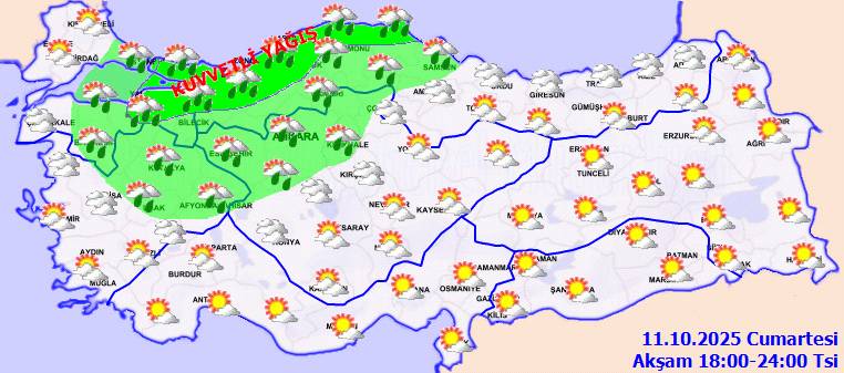 Meteoroloji açıkladı: Bazı bölgelerde sıcaklıklar yükselirken bazı bölgelerde azalacak, bugün hava nasıl, cumartesi hava nasıl olacak? 8