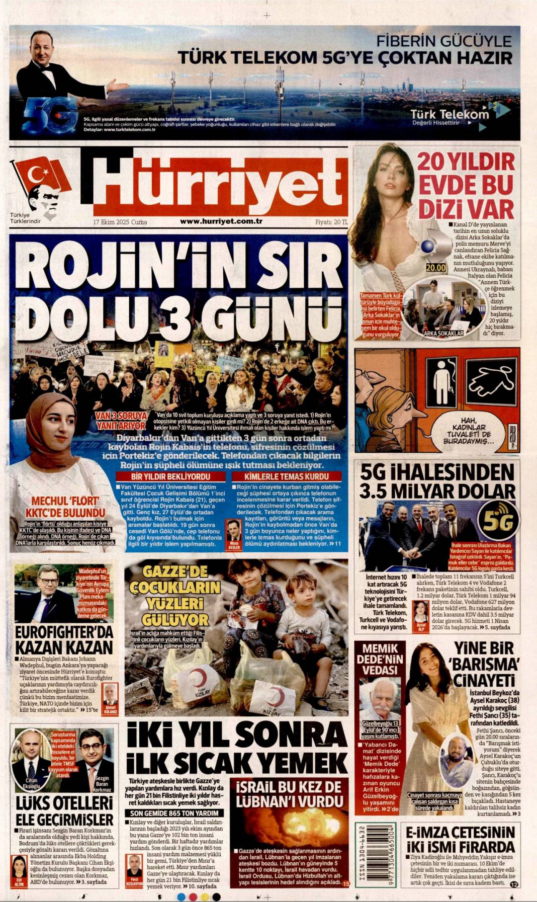 Dünyanın nadir gücü Türkiye! 694 milyon ton rezerv keşfedildi: 17 Ekim 2025 gazete manşetleri 2