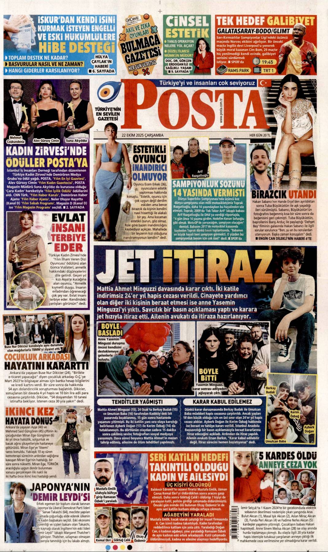 Yapmadıkları kalmamış! CHP talanı iddianamede ortaya döküldü: 22 Ekim gazete manşetleri 20