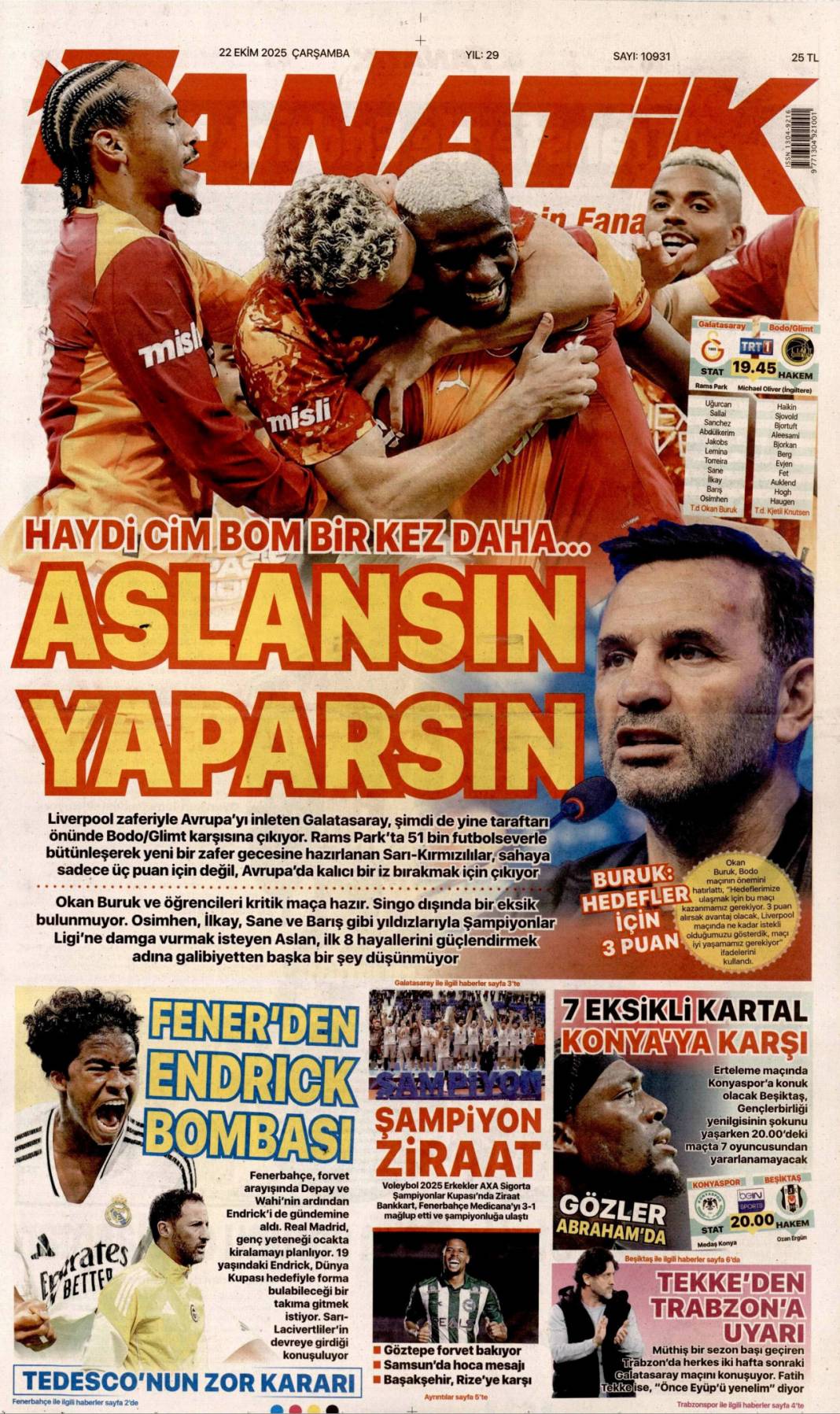 Yapmadıkları kalmamış! CHP talanı iddianamede ortaya döküldü: 22 Ekim gazete manşetleri 23