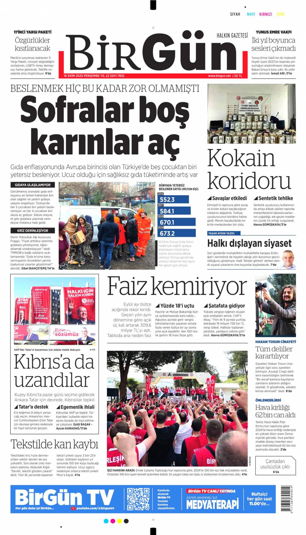 Türkiye dünyada vazgeçilmez oyuncu: 16 Ekim 2025 Perşembe güncel gazete manşetleri 8